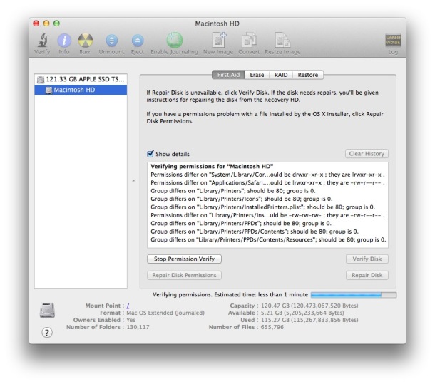 disk utility repair for mac