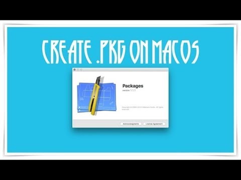 creating .pkg files for mac